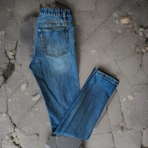 APC Jeans 28 Blue Medium Wash Denim Japan Button Fly Streetwear New York